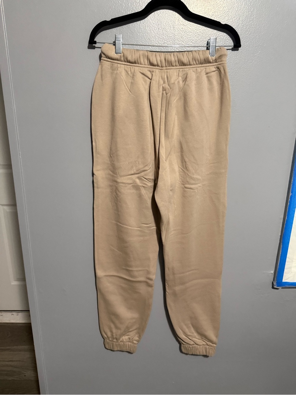 Zenana Fleece Jogger Sweatpants – Ash Mocha - Picture 3 of 3